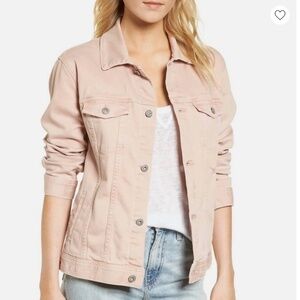 AG Adriano Goldschmied  Nancy Rosy Rouge Jean Jacket, Large CB2082